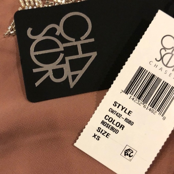 Chaser Beaded Star Wrap Top XS - Picture 6 of 8